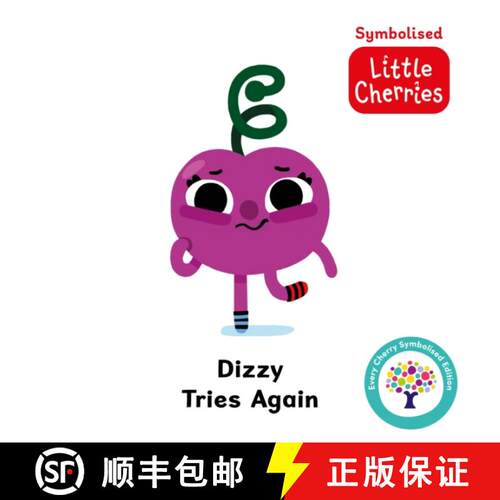 【3-4周达】Dizzy Tries Again: Accessible Symbolised Edition [9781802636376]