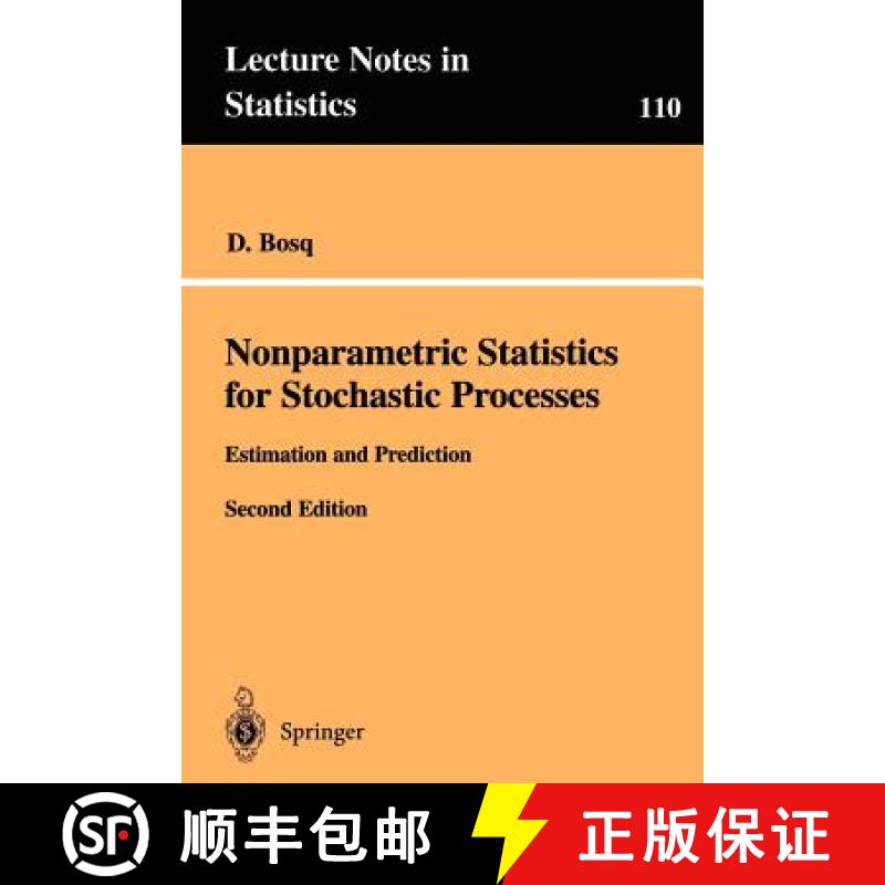 【3-4周达】Nonparametric Statistics for Stochastic Processes: Estimation and Prediction [9780387985909]