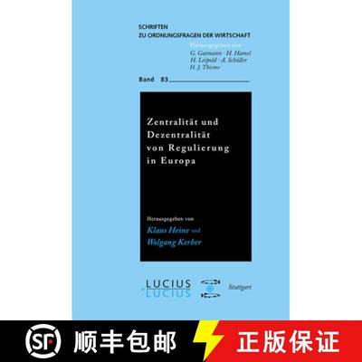 【3-4周达】DEG Zentralität und Dezentralität von Regulierung in Europa [9783828203839]
