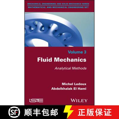 【3-4周达】精装 Fluid Mechanics: Analytical Methods [Wiley机械工程] [9781848219519]