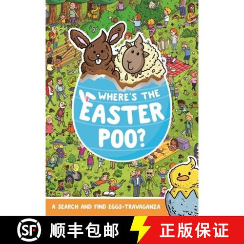 【3-4周达】Where's the Easter Poo? : A Search & Find Eggs-travaganza [9781408372241]