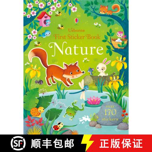 【3-4周达】First Sticker Book Nature [9781409597476]