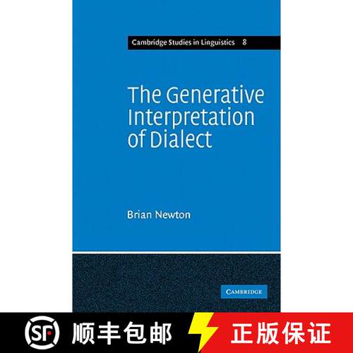 预订 Generative Interpretation of Dialect: A Study of Modern Greek Phonology - The Generative Interpr... [9780521290623]