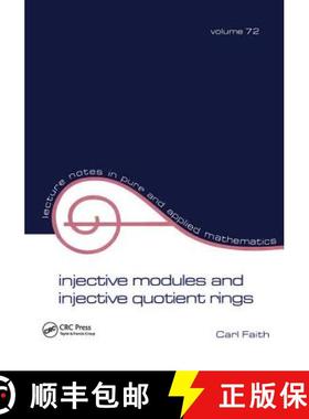 【3-4周达】Injective Modules and Injective Quotient Rings [9780824716325]