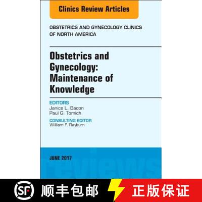 【3-4周达】Obstetrics and Gynecology: Maintenance of Knowledge, an Issue of Obstetrics and Gynecology... [9780323530194]