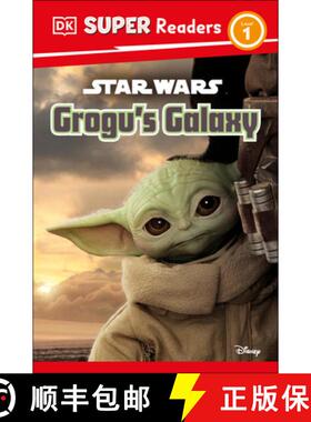 【3-4周达】DK Super Readers Level 1 Star Wars Grogu's Galaxy: Meet Mando's New Friend! [9780744070651]