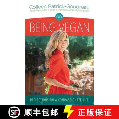 【3-4周达】On Being Vegan: Reflections on a Compassionate Life [9780615787213]