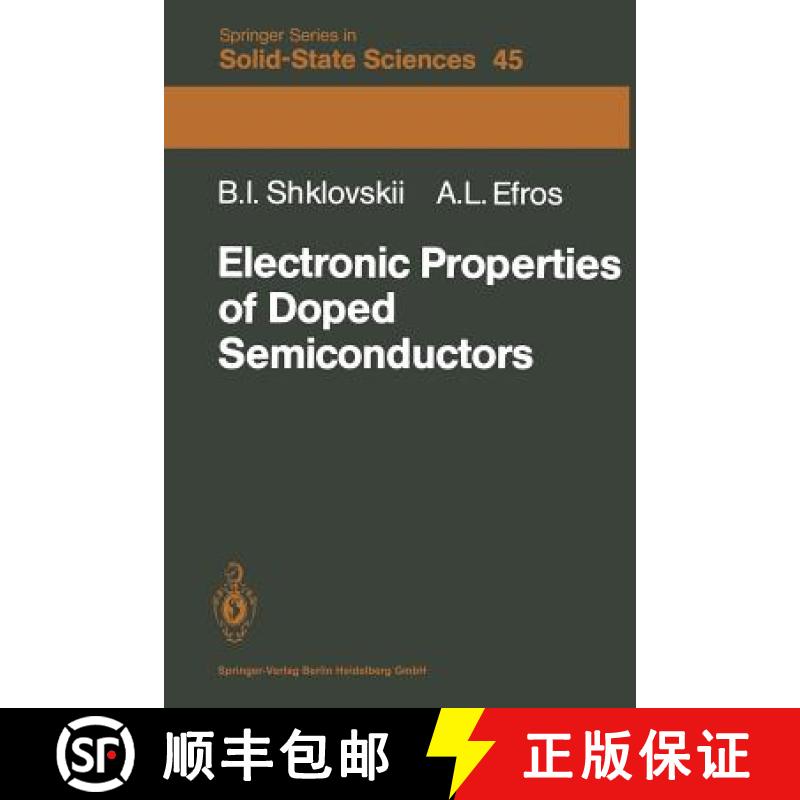 【3-4周达】Electronic Properties of Doped Semiconductors [9783662024058]