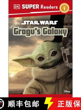 【3-4周达】DK Super Readers Level 1 Star Wars Grogu's Galaxy: Meet Mando's New Friend! [9780241593424]