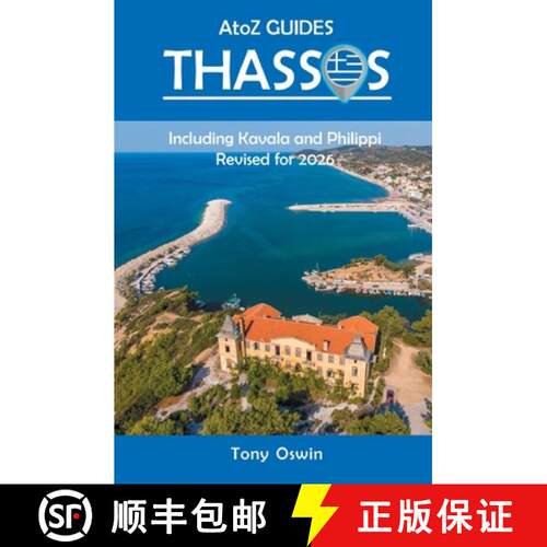 【3-4周达】A to Z Guide to Thassos 2026, including Kavala and Philippi [9781845498559]