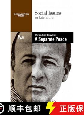 预订 War in John Knowles's a Separate Peace [9780737752694]