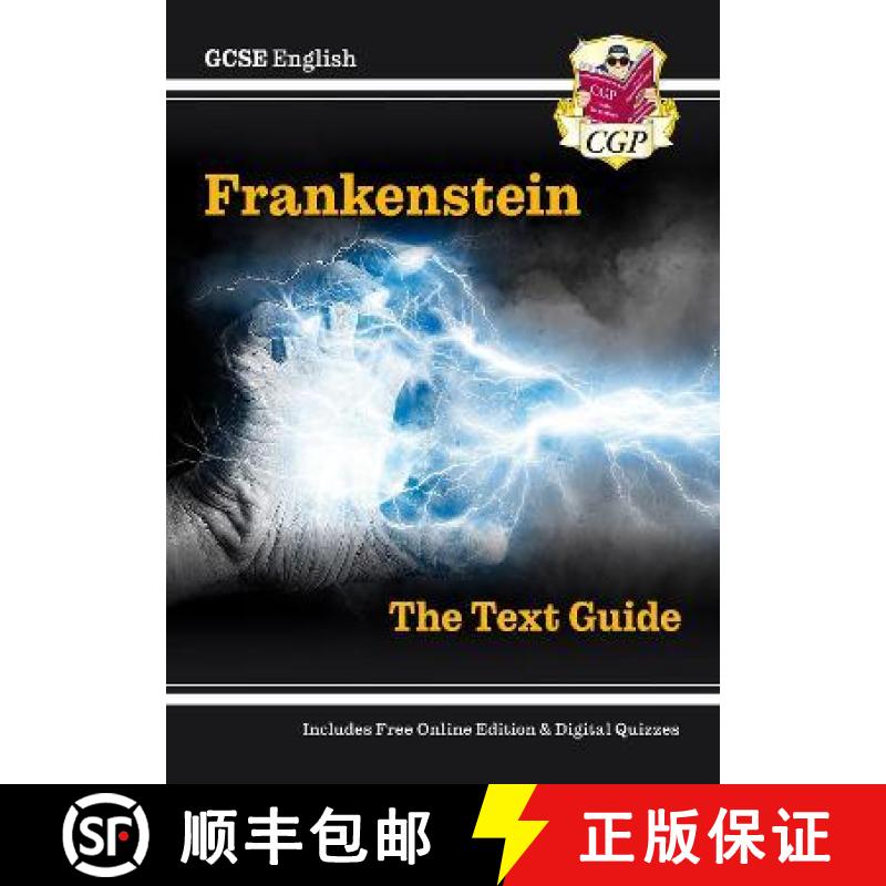 【2-3周达】New GCSE English Text Guide - Frankenstein includes Online Edition & Quizzes [9781782943129]