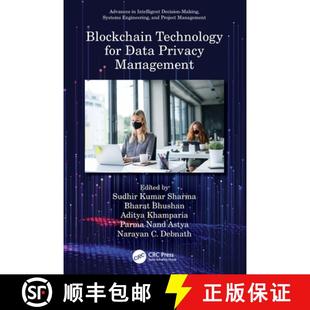 Blockchain Technology Management 9780367679231 Privacy 4周达 Data for