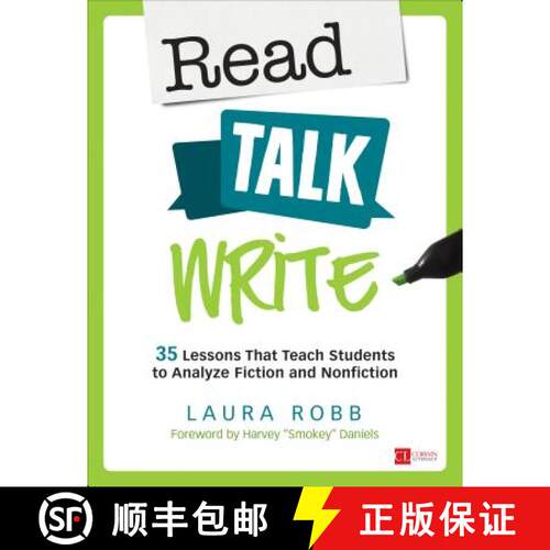 【3-4周达】Read, Talk, Write: 35 Lessons That Teach Students to Analyze Fiction and Nonfiction [9781506339573]