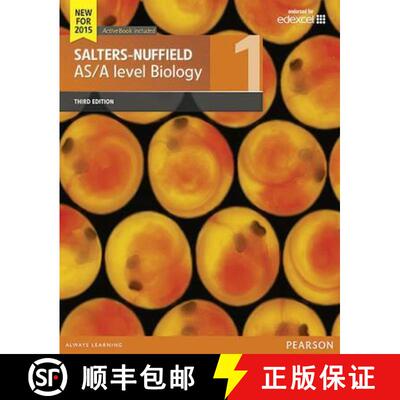 【3-4周达】Salters-Nuffield AS/A level Biology Student Book 1 + ActiveBook [9781447991007]