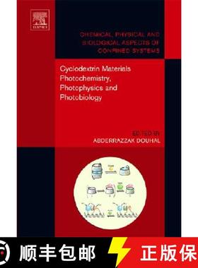 【3-4周达】Cyclodextrin Materials Photochemistry, Photophysics and Photobiology: Volume 1 [9780444527806]