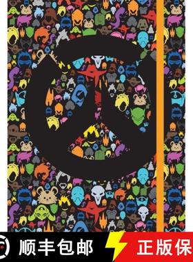 【3-4周达】Overwatch: All Over Character Icon Notebook [9781945683350]
