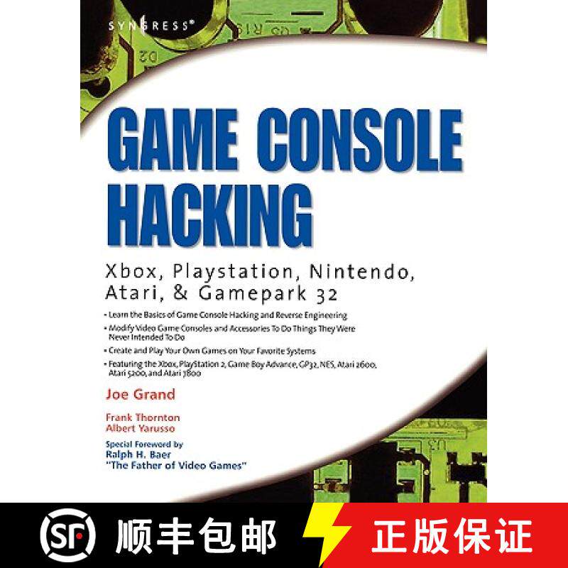 【3-4周达】Game Console Hacking: Xbox, PlayStation, Nintendo, Game Boy, Atari and Sega [9781931836319]