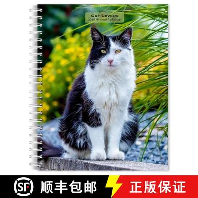 【3-4周达】Cat Lovers 2026 6 X 7.75 Inch Spiral-Bound Wire-O Weekly Engagement Planner Calendar New F... [9798330702763]
