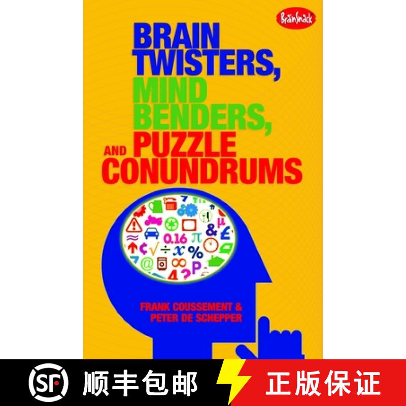 【3-4周达】Brain Twisters, Mind Benders, and Puzzle Conundrums [9781936140299]