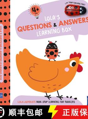 预订 Lola's Questions & Answers Learning Box: Learn with Chicken (Ages 4+): Lola Ladybug's Non-Stop L... [9789465055596]