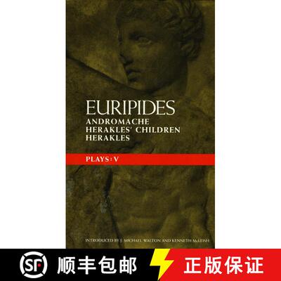 【3-4周达】Euripides Plays: 5: Andromache; Herakles' Children and Herakles - Andromache, Herakles Chi... [9780413716408]
