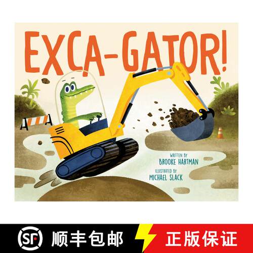 【3-4周达】精装 Exca-Gator! [9780593693339]