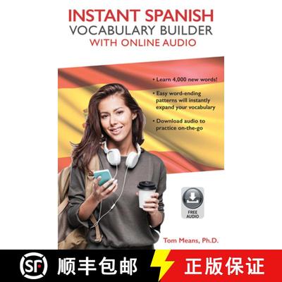 【3-4周达】Instant Spanish Vocabulary Builder with Online Audio [9780781813747]