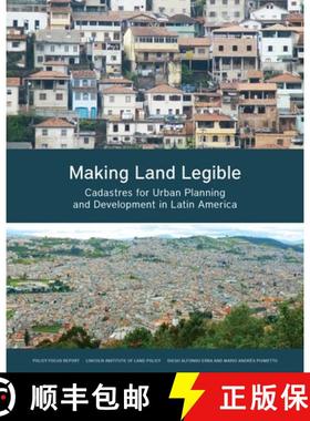【3-4周达】Making Land Legible – Cadastres for Urban Planning and Development in Latin America [9781558443525]