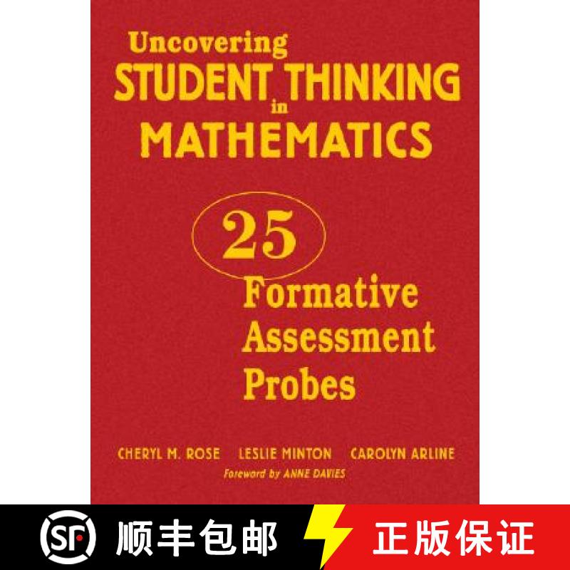 【3-4周达】Uncovering Student Thinking in Mathematics: 25 Formative Assessment Probes [9781412940368]