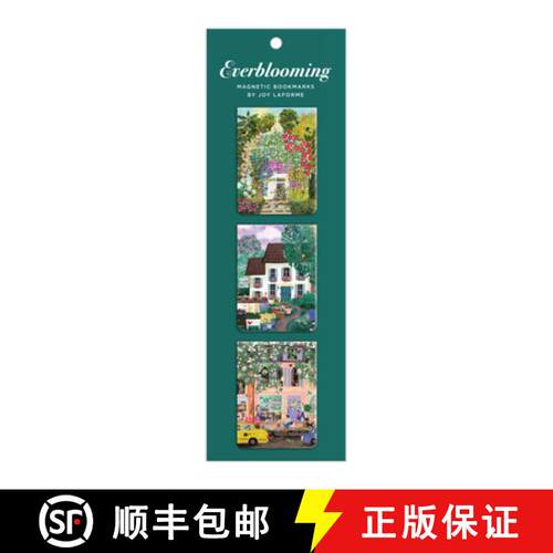 【3-4周达】Joy Laforme Everblooming Magnetic Bookmark Set [9780735381292]