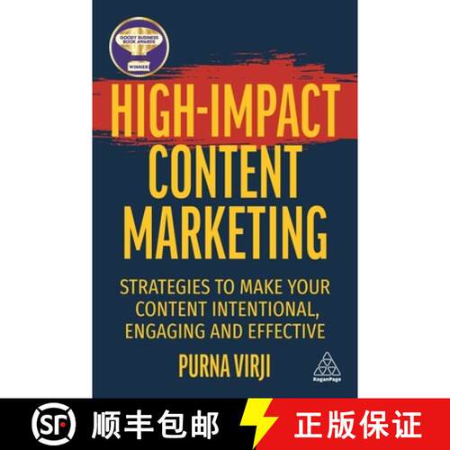 【3-4周达】High–Impact Content Marketing – Strategies to Make Your Content Intentional, Engaging an... [9781398608436]