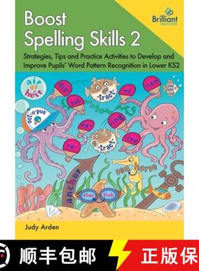 【3-4周达】Boost Spelling Skills, Book 2: Strategies, Tips and Practice Activities to Develop and Imp... [9780857479853]