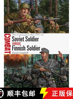 【3-4周达】Soviet Soldier vs Finnish Soldier: The Continuation War 1941–44 [9781472838308]