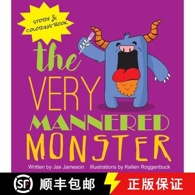 【3-4周达】The Very Mannered Monster [9781943331741]