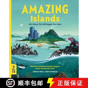 【3-4周达】Amazing Islands: 100+ Places That Will Boggle Your Mind [9781912920150]