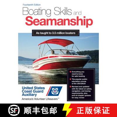 【3-4周达】Boating Skills and Seamanship, 14th Edition [9780071829328]