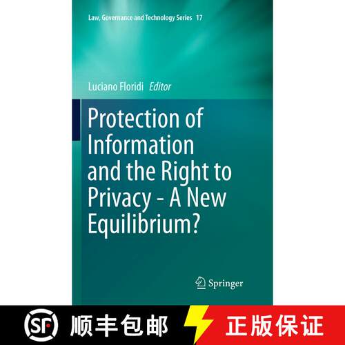 【3-4周达】Protection of Information and the Right to Privacy - A New Equilibrium? (Softcover reprint... [9783319353272]