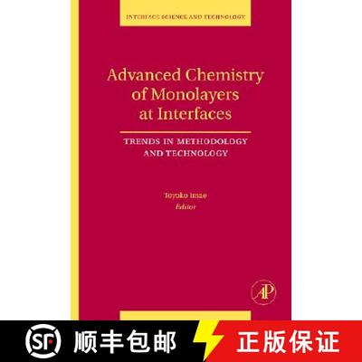 【3-4周达】Advanced Chemistry of Monolayers at Interfaces: Trends in Methodology and Technology Volum... [9780123725707]
