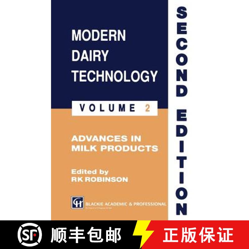 【3-4周达】Modern Dairy Technology: Volume 2 Advances in Milk Products [9781468481747]