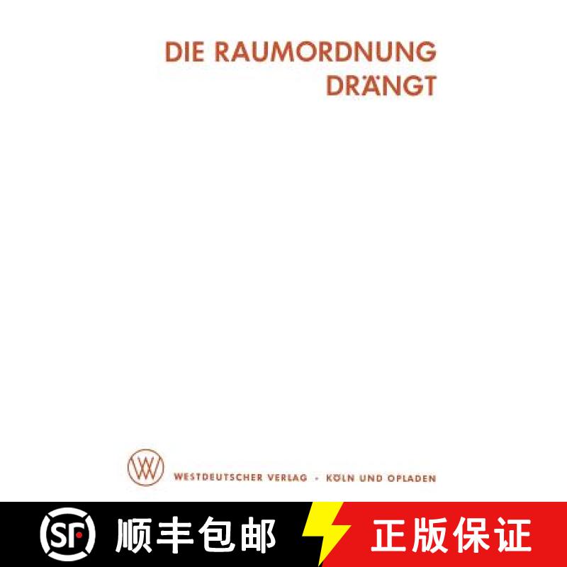 【3-4周达】Die Raumordnung Drängt : 6 Vorträge [9783663003045]