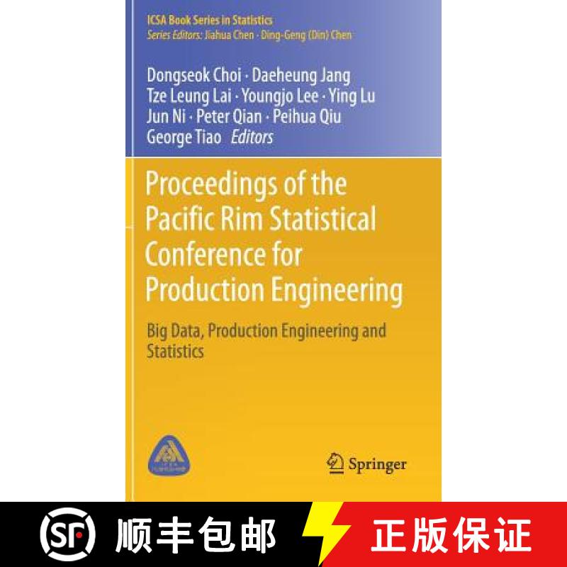 【3-4周达】Proceedings of the Pacific Rim Statistical Conference for Production Engineering : Big Dat... [9789811081675]