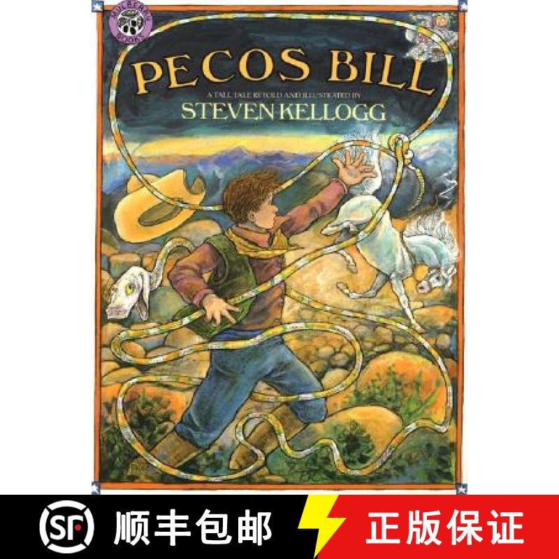 【3-4周达】Pecos Bill: A Tall Tale [9780688058715]