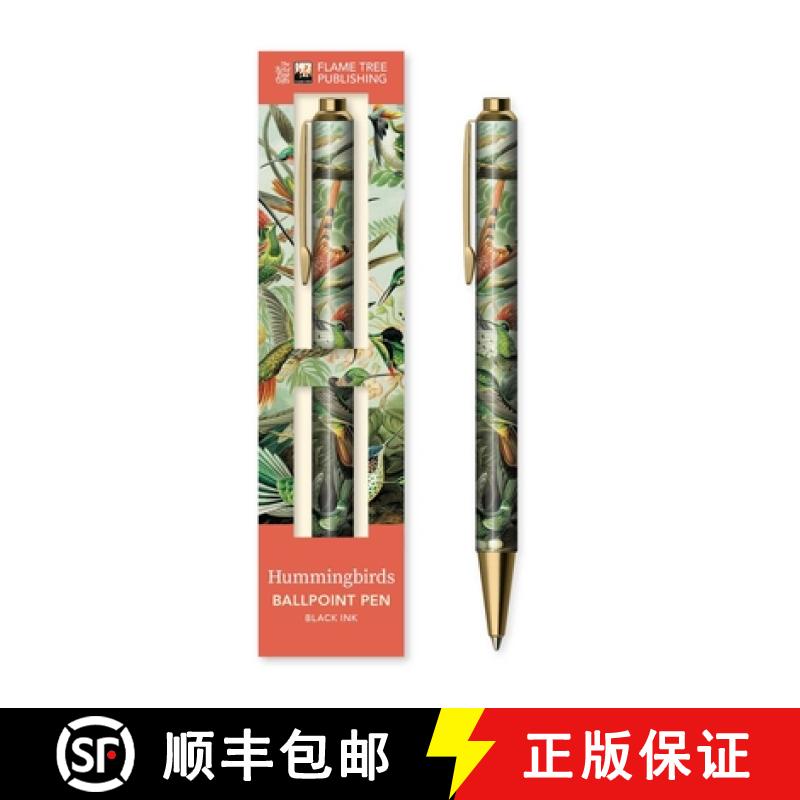 【2-3周达】Ernst Haeckel: Hummingbirds Boxed Decorative Ballpoint Pen [9781835622360]