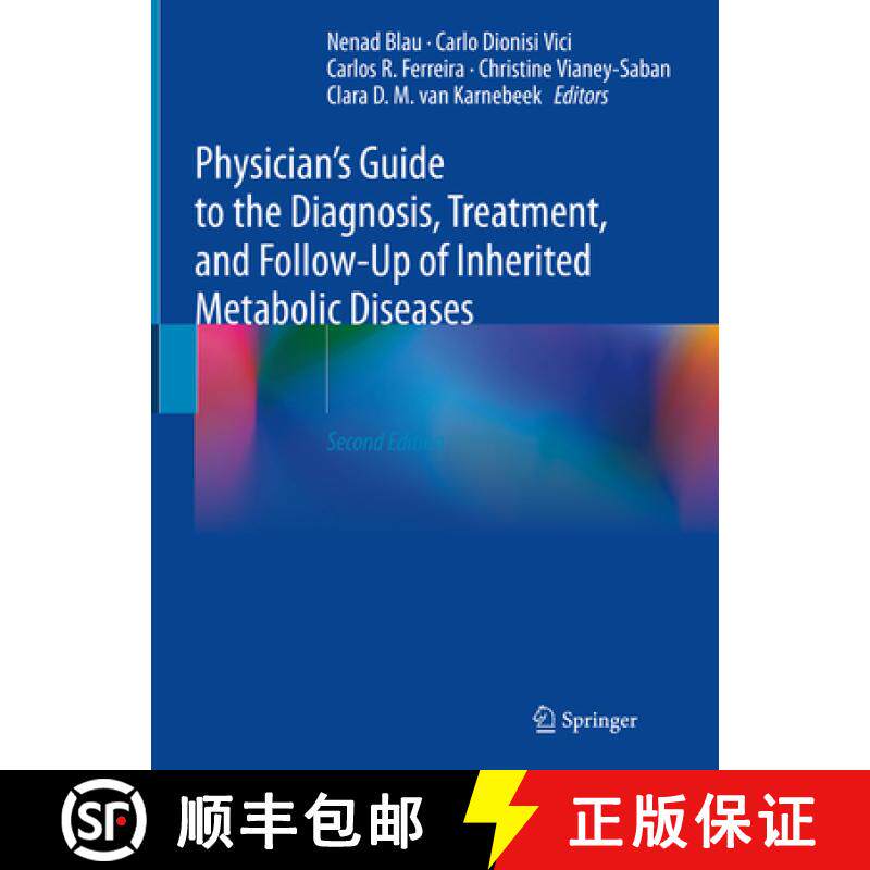 【3-4周达】Physician's Guide to the Diagnosis, Treatment, and Follow-Up of Inherited Metabolic Diseases [9783030677268]