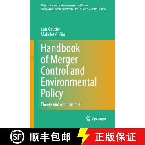 【3-4周达】精装 Handbook of Merger Control and Environmental Policy: Theory and Applications [9783031635489]