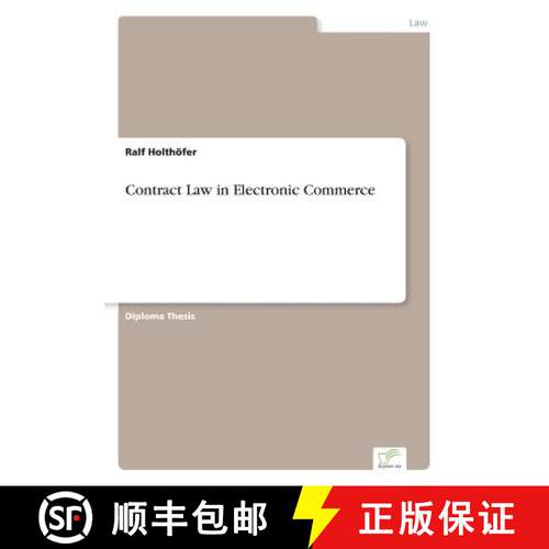 【3-4周达】Contract Law in Electronic Commerce [9783838630618]