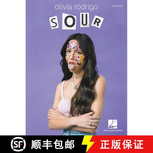 【3-4周达】Olivia Rodrigo - Sour: Easy Piano Songbook [9781705147344]