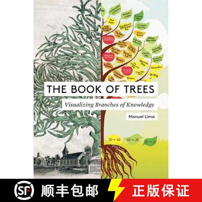 【3-4周达】精装 The Book of Trees: Visualizing Branches of Knowledge [9781616892180]