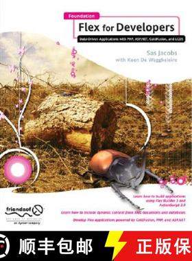 【3-4周达】Foundation Flex for Developers: Data-Driven Applications with Php, Asp.Net, Coldfusion, an... [9781590598948]